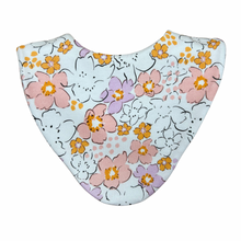 Load image into Gallery viewer, Pastel Floral Bib
