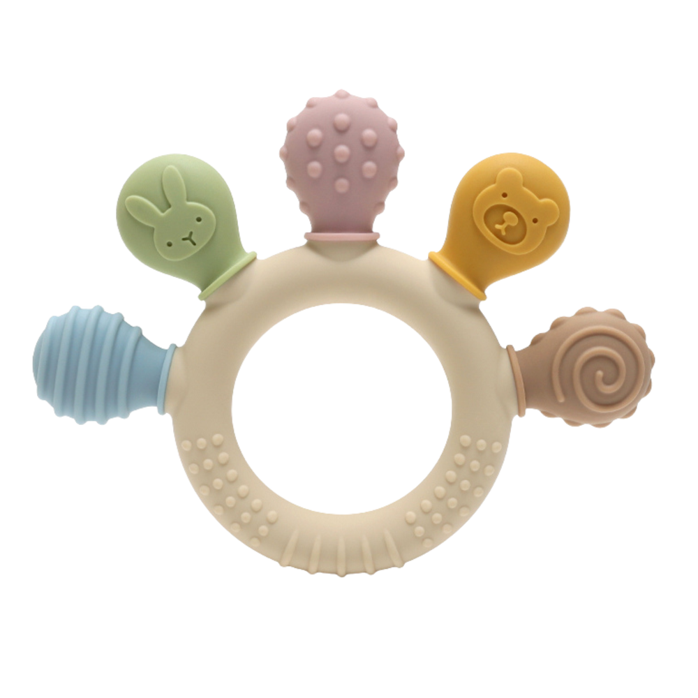 Silicone Teether - Multi-Sensory 🌈