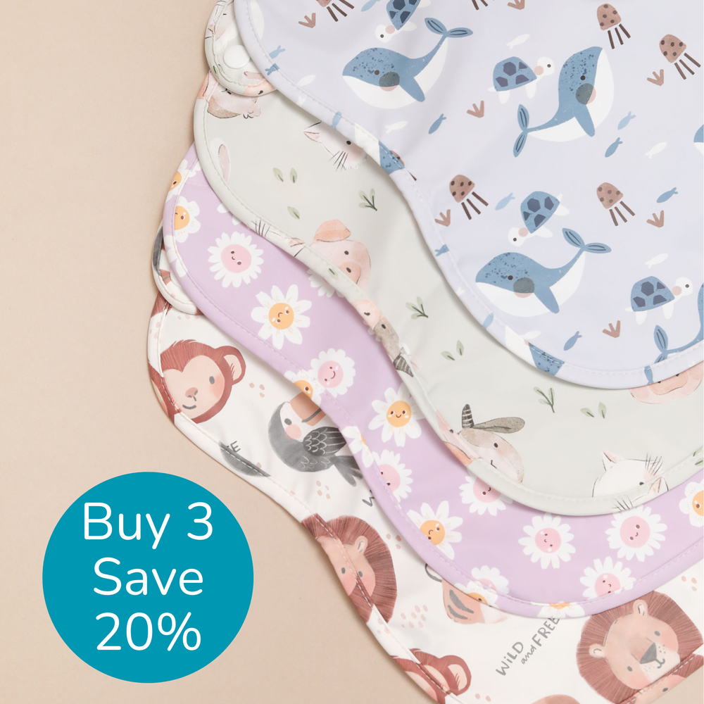Feeding Bibs - 20% Off for 3
