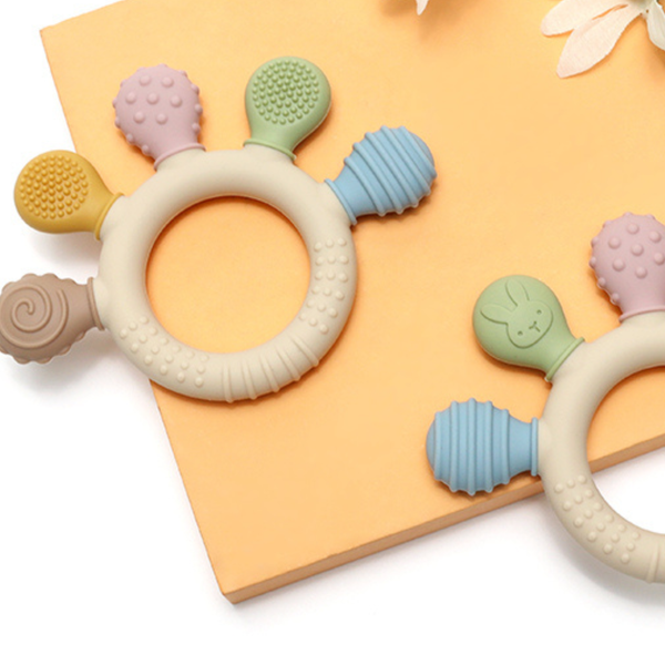 Silicone Teether - Multi-Sensory 🌈