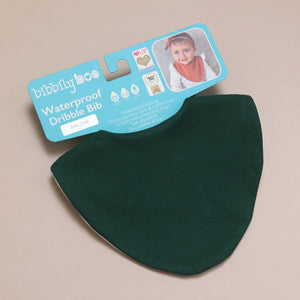 Bottle Green Waterproof Dribble Bib
