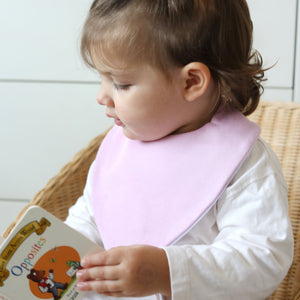 Lilac Waterproof Dribble Bib