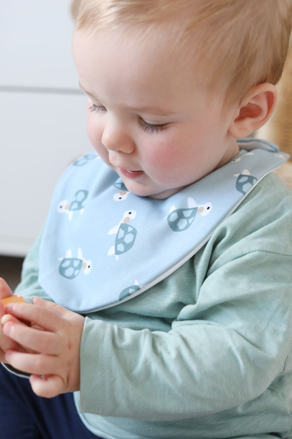 Starter Bib Set - Whale & Turtle