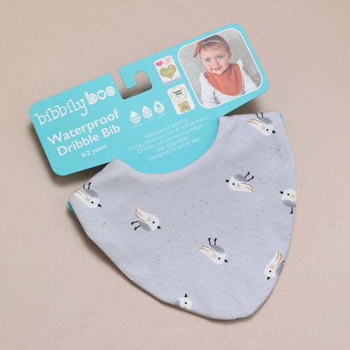Birds Waterproof Dribble Bib