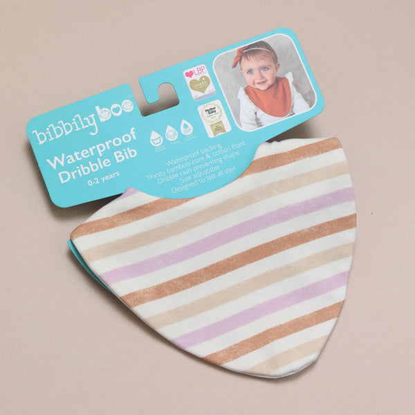 Starter Bib Set - Pears & Stripes