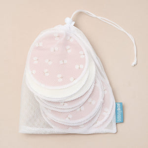 Waterproof Bamboo Breast Pads – Pink Butterflies