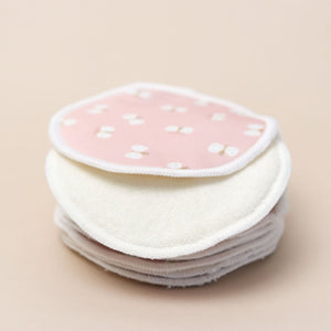 Waterproof Bamboo Breast Pads – Pink Butterflies
