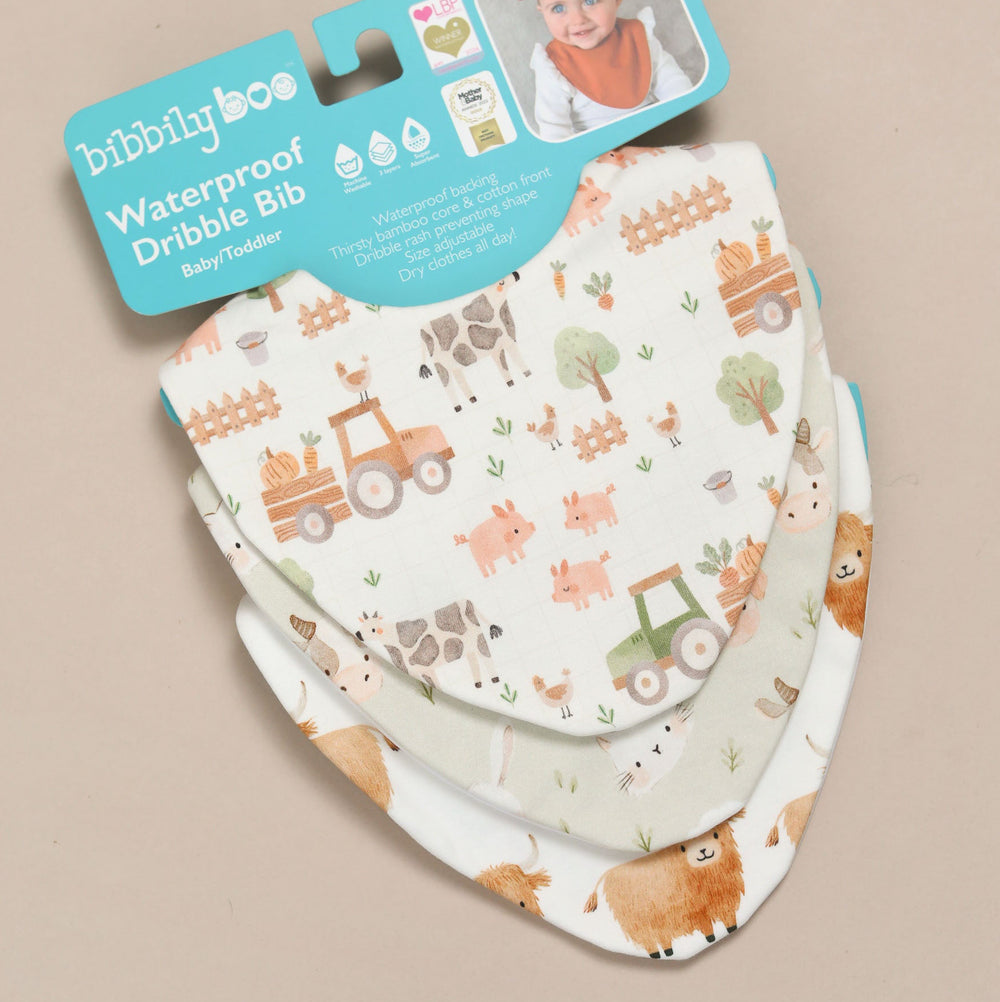 Starter Bib Set - Farm