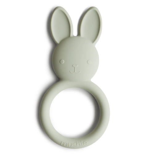 MUSHIE Teething Ring - Sage Bunny
