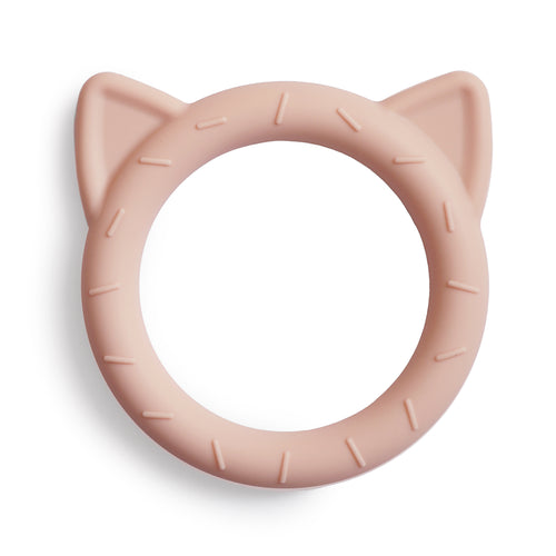 MUSHIE Teething Ring - Cat