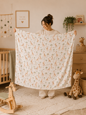 XL Bamboo Muslin - Giraffe
