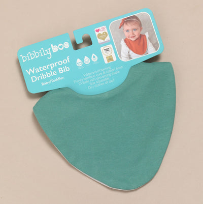 Dark Green Waterproof Dribble Bib