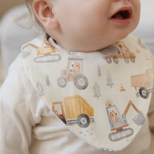 Digger Dogs Waterproof Dribble Bib