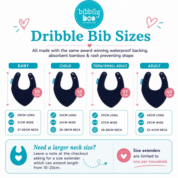 Starter Bib Set - Strawberry & Hearts