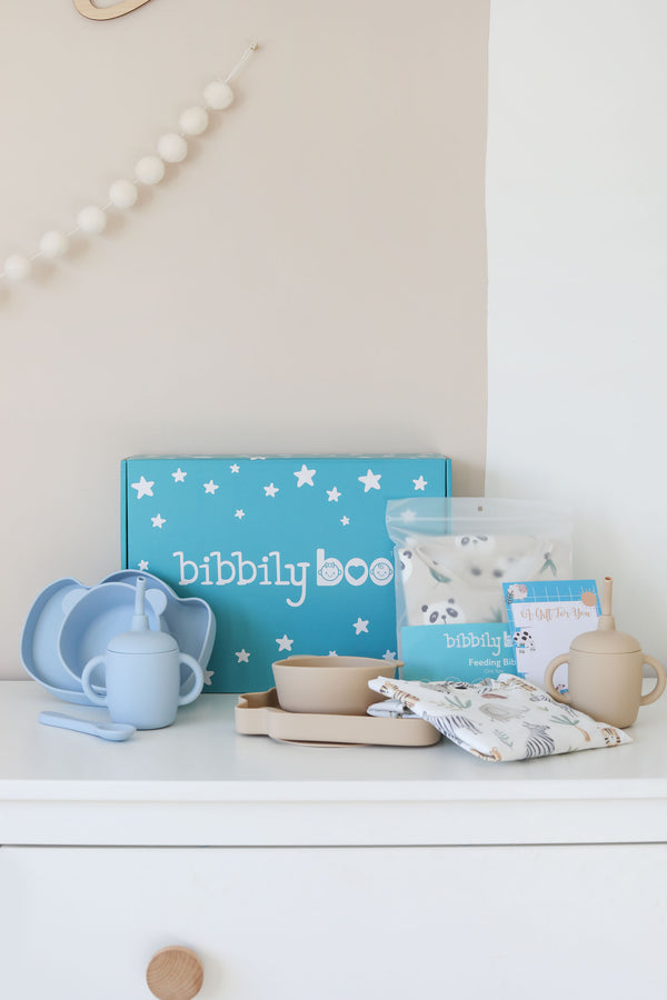 Panda Feeding Bib - Long Sleeve