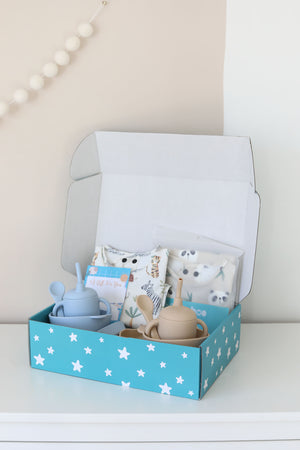 Wild Animals Feeding Bib - Long Sleeve