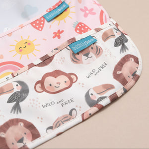 Wild & Free - Feeding Bib - Long Sleeve 🐒