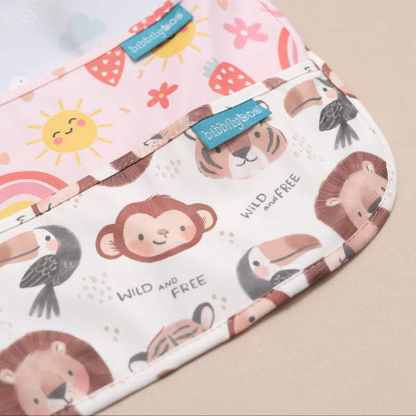Wild & Free - Feeding Bib - Long Sleeve 🐒