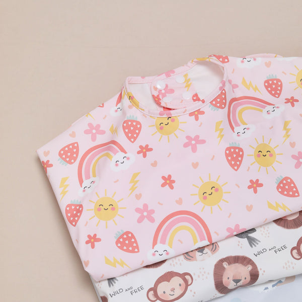 Girl Power - Feeding Bib - Long Sleeve 🌈