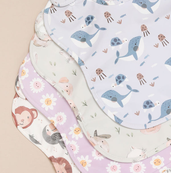 Farm Yard Faces 🐑 - Feeding Bib - Sleeveless