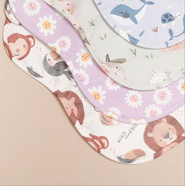 Wild & Free - Feeding Bib - Sleeveless