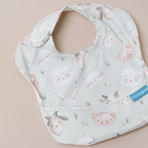 Farm Yard Faces 🐑 - Feeding Bib - Sleeveless