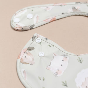 Farm Yard Faces 🐑 - Feeding Bib - Sleeveless