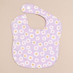 Lilac Daisies 🌸 - Feeding Bib - Sleeveless