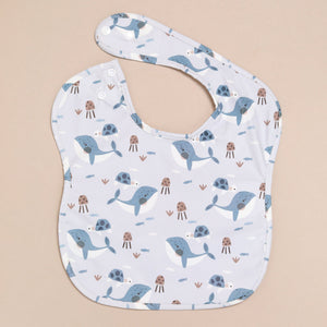 Whales 🐋 - Feeding Bib - Sleeveless