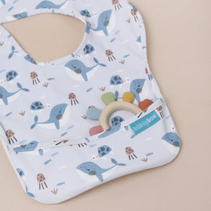 Whales 🐋 - Feeding Bib - Sleeveless