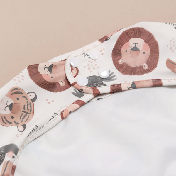 Wild & Free - Feeding Bib - Long Sleeve 🐒