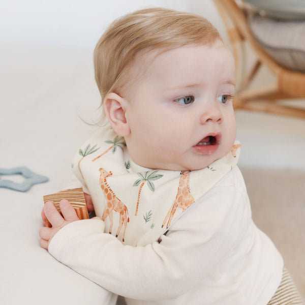 Giraffe Waterproof Dribble Bib
