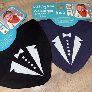 Tuxedo Waterproof Dribble Bib