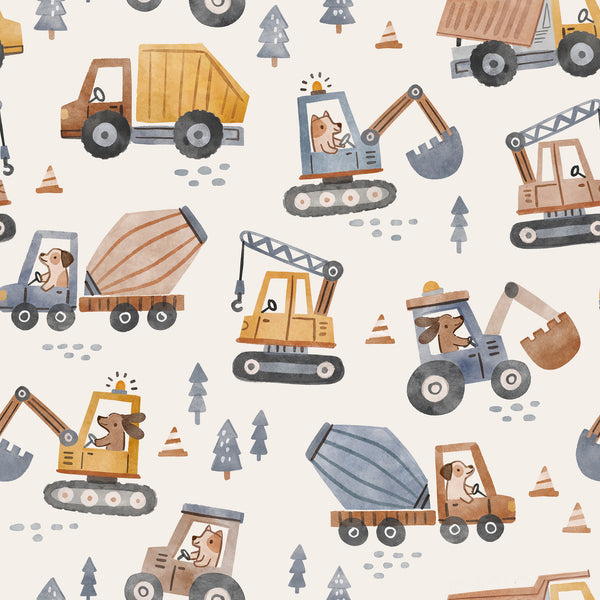 Digger Dogs Messy Mat