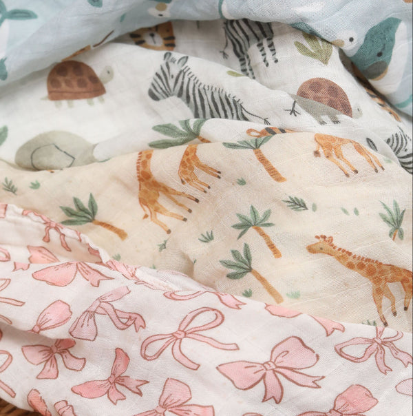 XL Bamboo Muslin - Giraffe