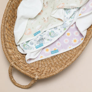 Muslin Changing Mat – Neon Rockets