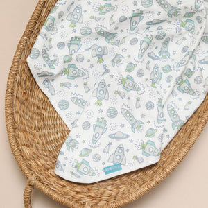 Muslin Changing Mat – Neon Rockets