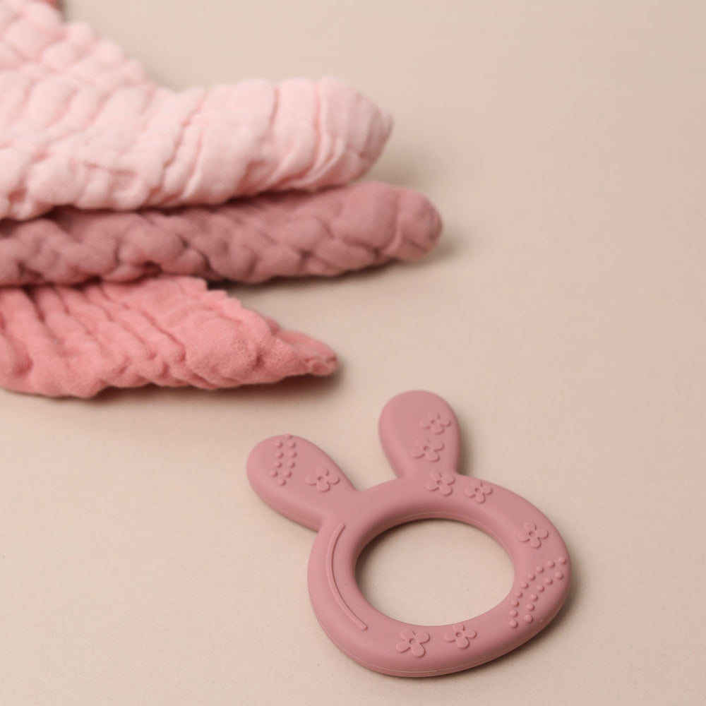 Silicone Teether - Rabbit 🐰