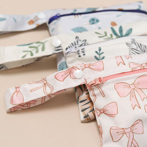 Wet Bag Set – 3Pk - Pink Bows