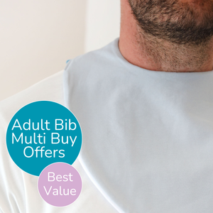Complete Dribble Bib Set – Adult (3, 5 or 7 Pack)