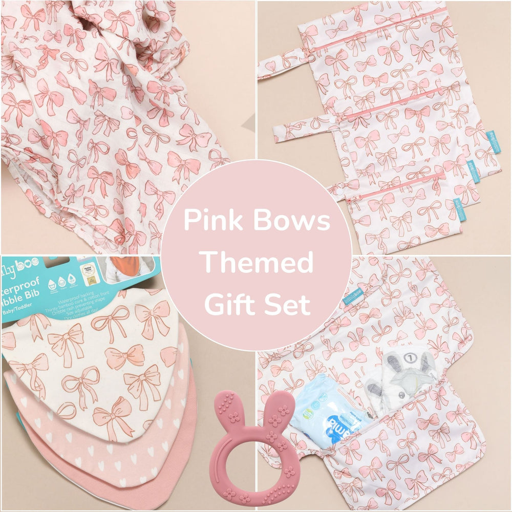 Pink Bows Premium Baby Gift Box