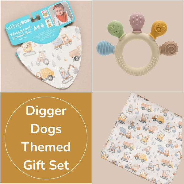 Digger Dogs Baby Gift Box