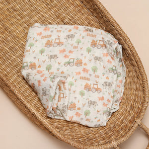 XL Bamboo Muslin - Farm on the Field