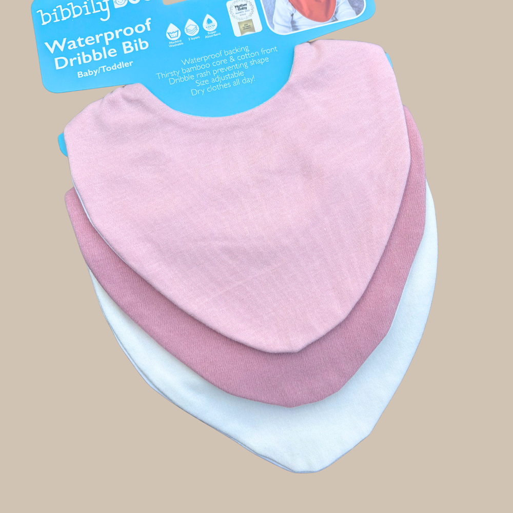 Starter Bib Set - Pink