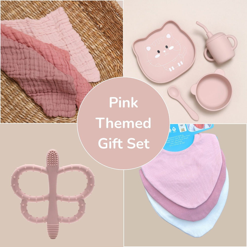 Pink Baby Essentials Gift Box
