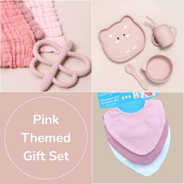 Pink Baby Essentials Gift Box