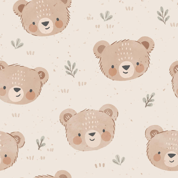 XL Bamboo Muslin - Teddy Bear