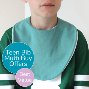 Complete Dribble Bib Set – Teen (3, 5 or 7 Pack)