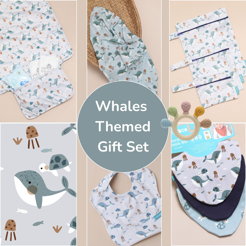 Whale Theme Luxury Baby Gift Box