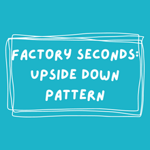 Load image into Gallery viewer, Factory Seconds Bibs - Upside down pattern

